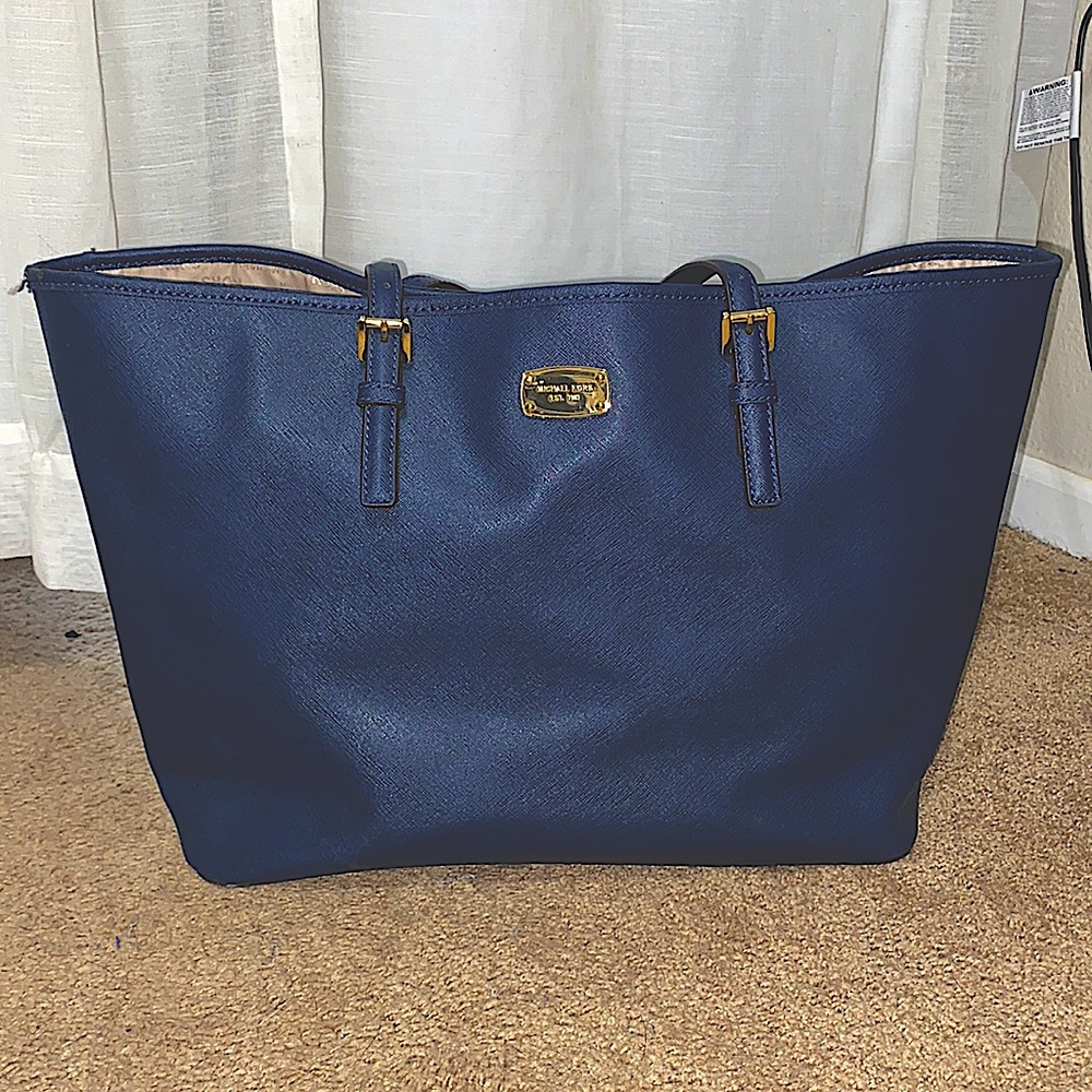 Navy Blue Michael Kors purse